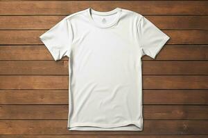 a plain tshirt mockup for designing and printing photo