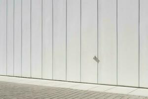 a wall with a white background and a line of lines photo