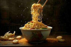 asian noodles image hd photo