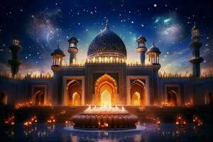 background ramadan kareem eid mubarak royal moroc photo