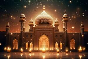 background ramadan kareem eid mubarak royal moroc photo