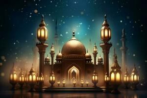 background ramadan kareem eid mubarak royal moroc photo