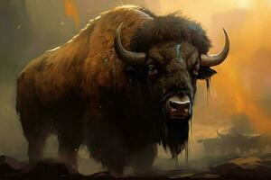 bison image hd photo