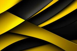 black and yellow background with a black backgrou photo