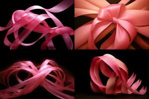 breast cancer ribbon photo