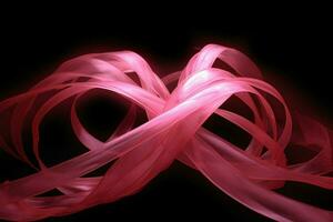 breast cancer ribbon photo