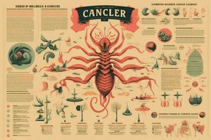 cancer infographic image hd photo