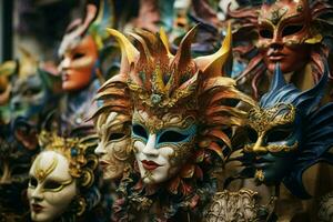 carnaval mascaras imagen hd foto