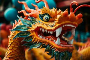 chinese new year dragon photo