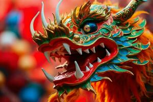 chinese new year dragon photo