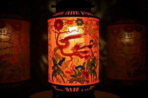 chinese new year lantern photo