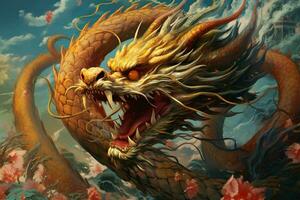 chinese dragon image hd photo