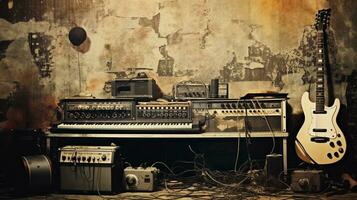 Vintage Music Background Stock Photos Images and Backgrounds for