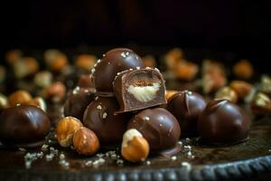 chocolate hazelnut image hd photo