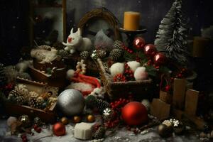 christmas composition image hd photo