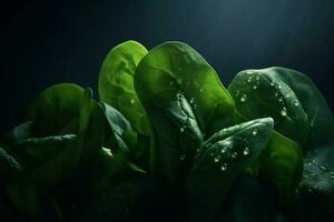 close - up dark minimalist background realistic an photo