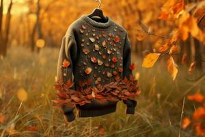ropa suéteres otoño foto