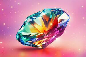 colorful diamond image hd photo