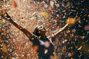 confetti image hd photo