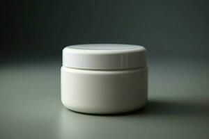 cosmetic cream jar photo