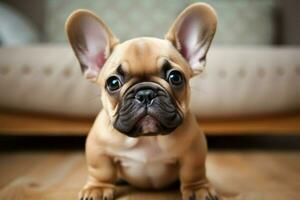 cute french bulldog photo