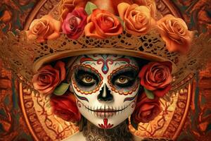 day of dead poster photo