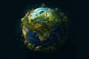 earth illustration image hd photo