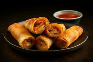 eggrolls image hd photo