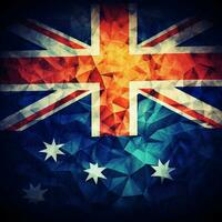 flag wallpaper of Australia photo
