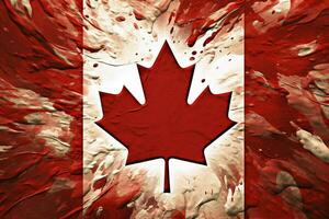 flag wallpaper of Canada photo