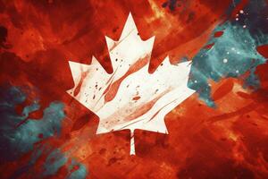 flag wallpaper of Canada photo