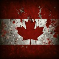 bandera fondo de pantalla de Canadá foto