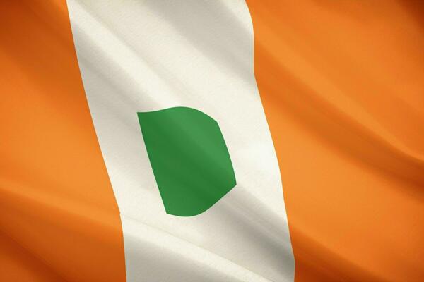 Download wallpapers Cote d Ivoire flag, 4k, grunge, flag of Cote d