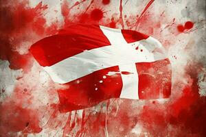 bandera fondo de pantalla de Dinamarca foto