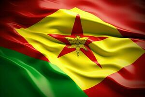 flag wallpaper of Grenada photo