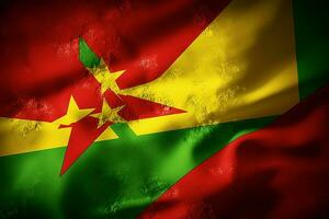 flag wallpaper of Grenada photo