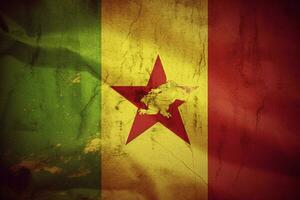 flag wallpaper of Guinea photo