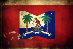 flag wallpaper of Haiti photo