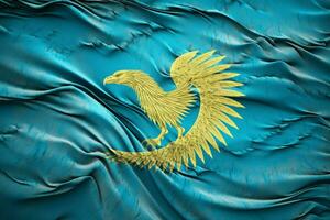 bandera fondo de pantalla de Kazajstán foto