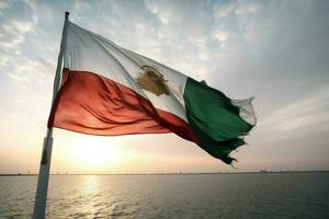 flag wallpaper of Kuwait photo