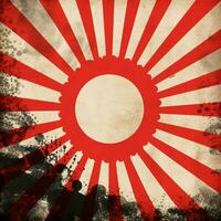 bandera fondo de pantalla de Japón foto