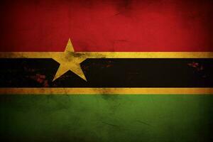 flag wallpaper of Mozambique photo