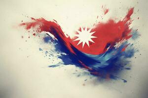 flag wallpaper of Nepal photo