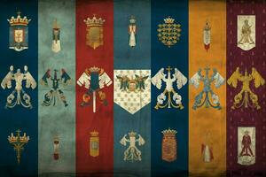 flag wallpaper of Papal States photo