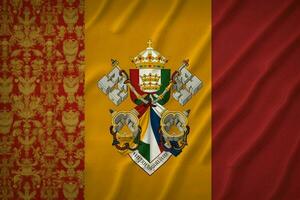 flag wallpaper of Papal States photo