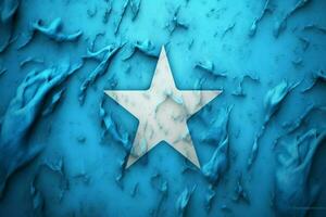 flag wallpaper of Somalia photo