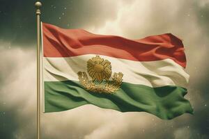 flag wallpaper of Tajikistan photo