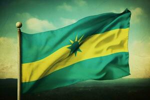 flag wallpaper of Tanzania photo