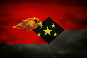 flag wallpaper of Timor-Leste photo