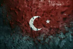 flag wallpaper of Turkey photo